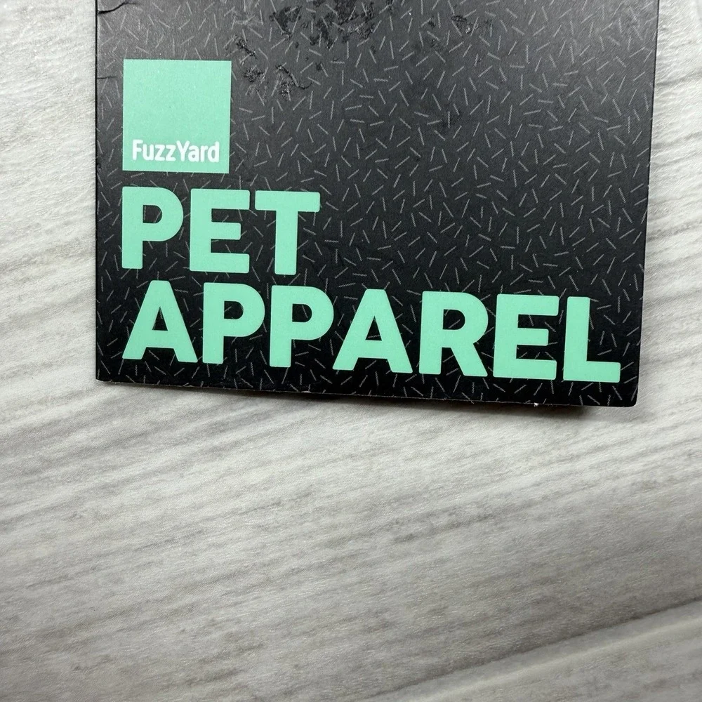 New FuzzYard Size 4 Pet Dog Apparel Highscore Button-UP Dog Shirt Smiley Faces